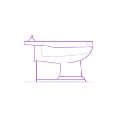 Fixtures Bidets Toto Clayton Bidet Craft Design Svg File, Free Vectors File